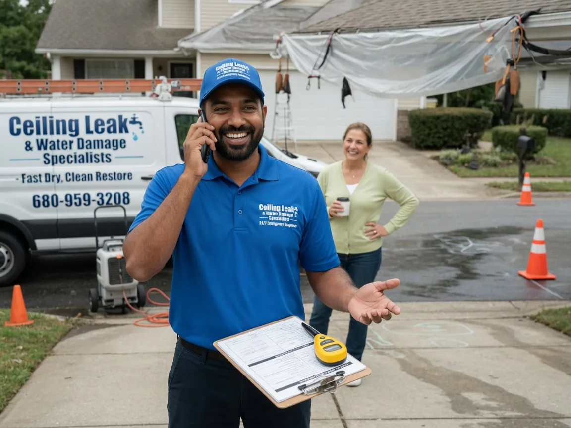 Ceiling Leak Cleanup Dora, NM FAQs